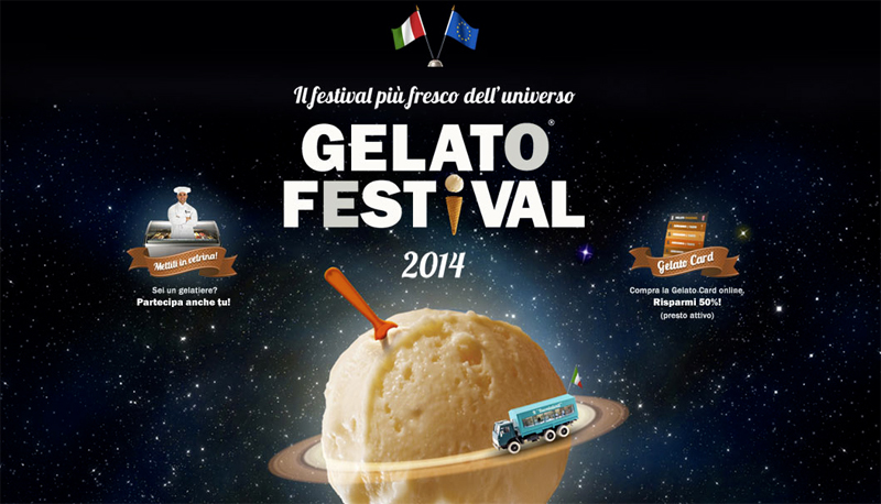 Gelato Festival Tour 2014: al via l'evento itinerante più dolce dell'anno