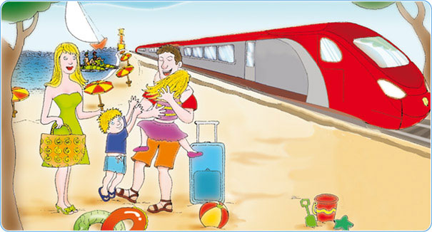"Al mare in treno", si rinnova l'offerta Trenitalia per l'estate 2014