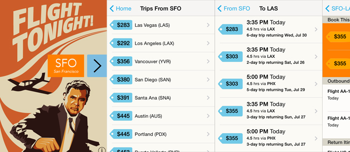 Flight Tonight, l'app che trova i voli last minute più convenienti